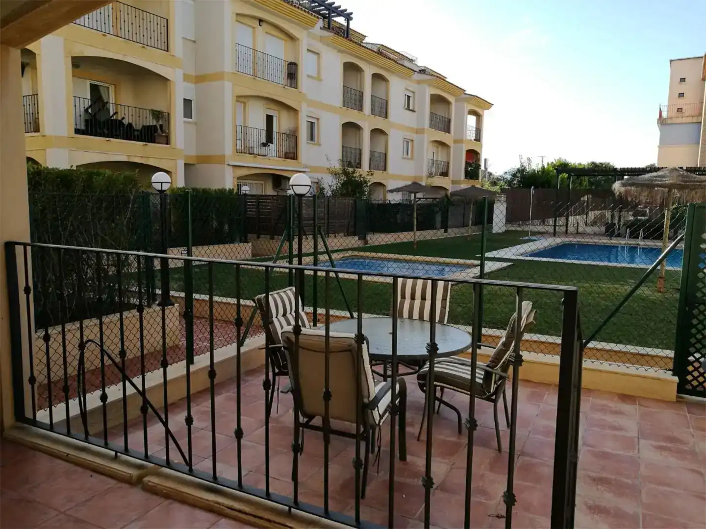 Terraza de Piso en venta en Jávea / Xàbia con Aire acondicionado, Jardín privado y Trastero