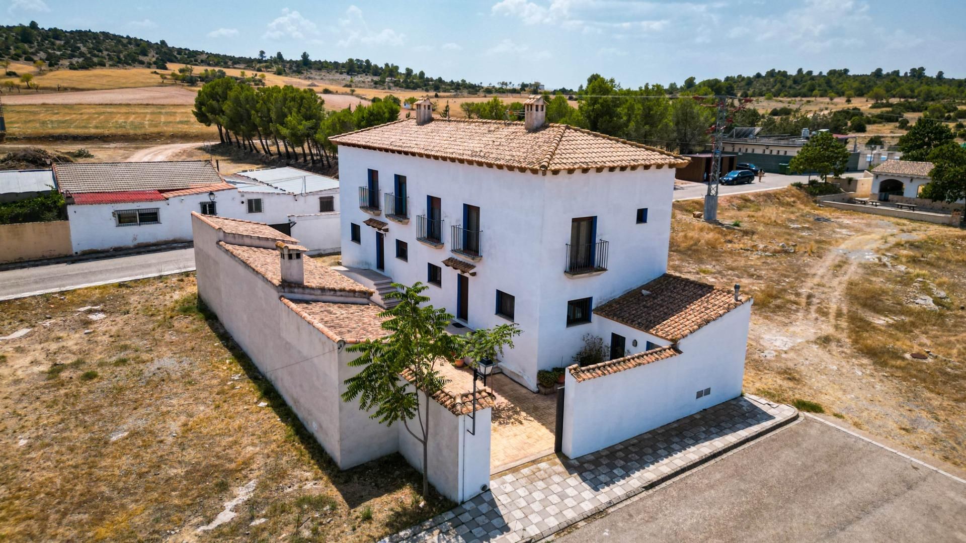 Vista exterior de Casa o chalet en venta en Villa de Ves con Calefacción, Terraza y Trastero