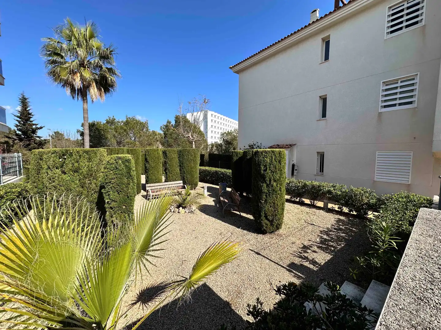 Garden of Apartments for sale in Manacor  with Air Conditioner, Heating and Storage room