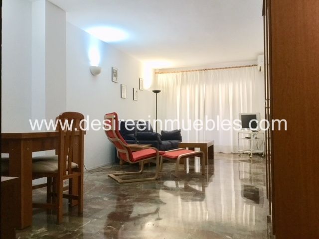 Living room of Flat to rent in  Valencia Capital  with Heating, Furnished and TV