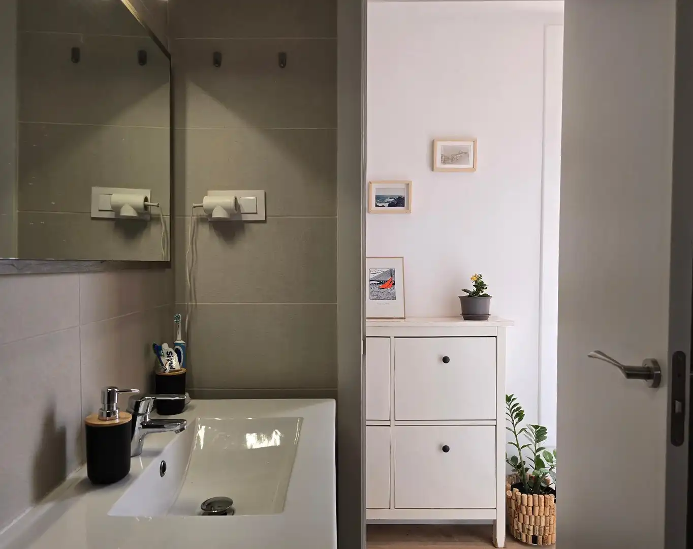 Baño de Ático en venta en Barcelona con Aire acondicionado, Calefacción y Parquet