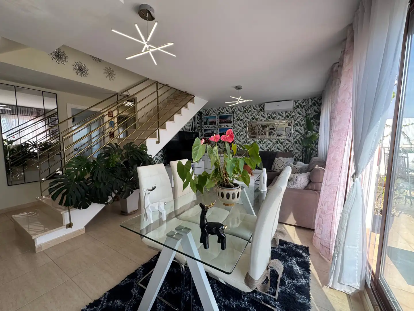 Comedor de Dúplex en venta en San Jorge / Sant Jordi con Aire acondicionado, Terraza y Trastero