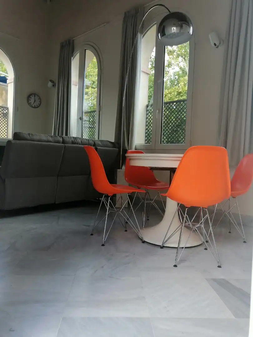 Esszimmer von Loft zur Miete in Sevilla mit Klimaanlage, Heizung und Terrasse