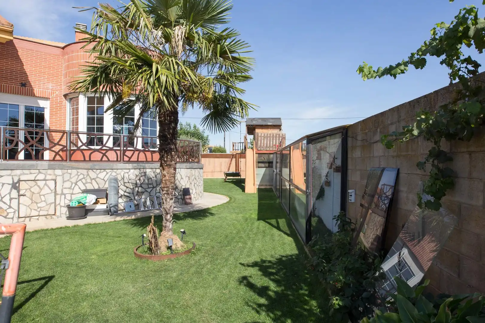 Jardín de Casa o chalet en venta en Villaturiel