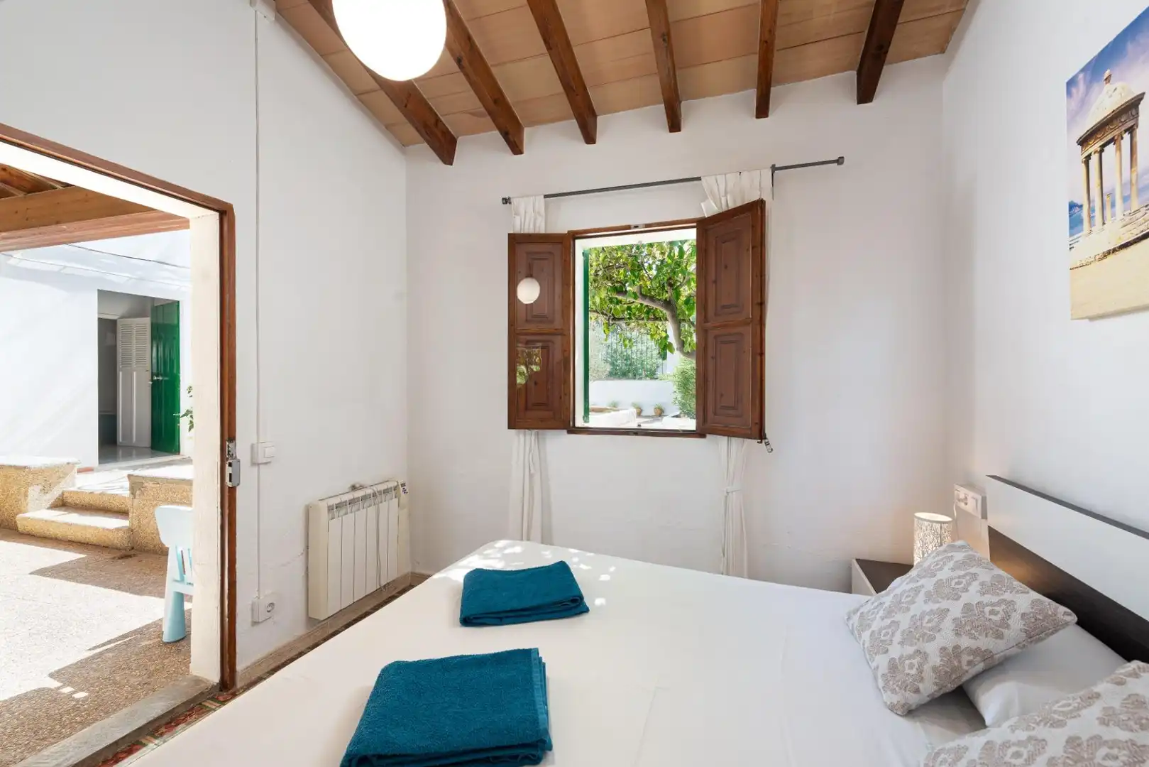 Dormitori de Casa o xalet de lloguer en Alcúdia amb Aire condicionat, Terrassa i Moblat