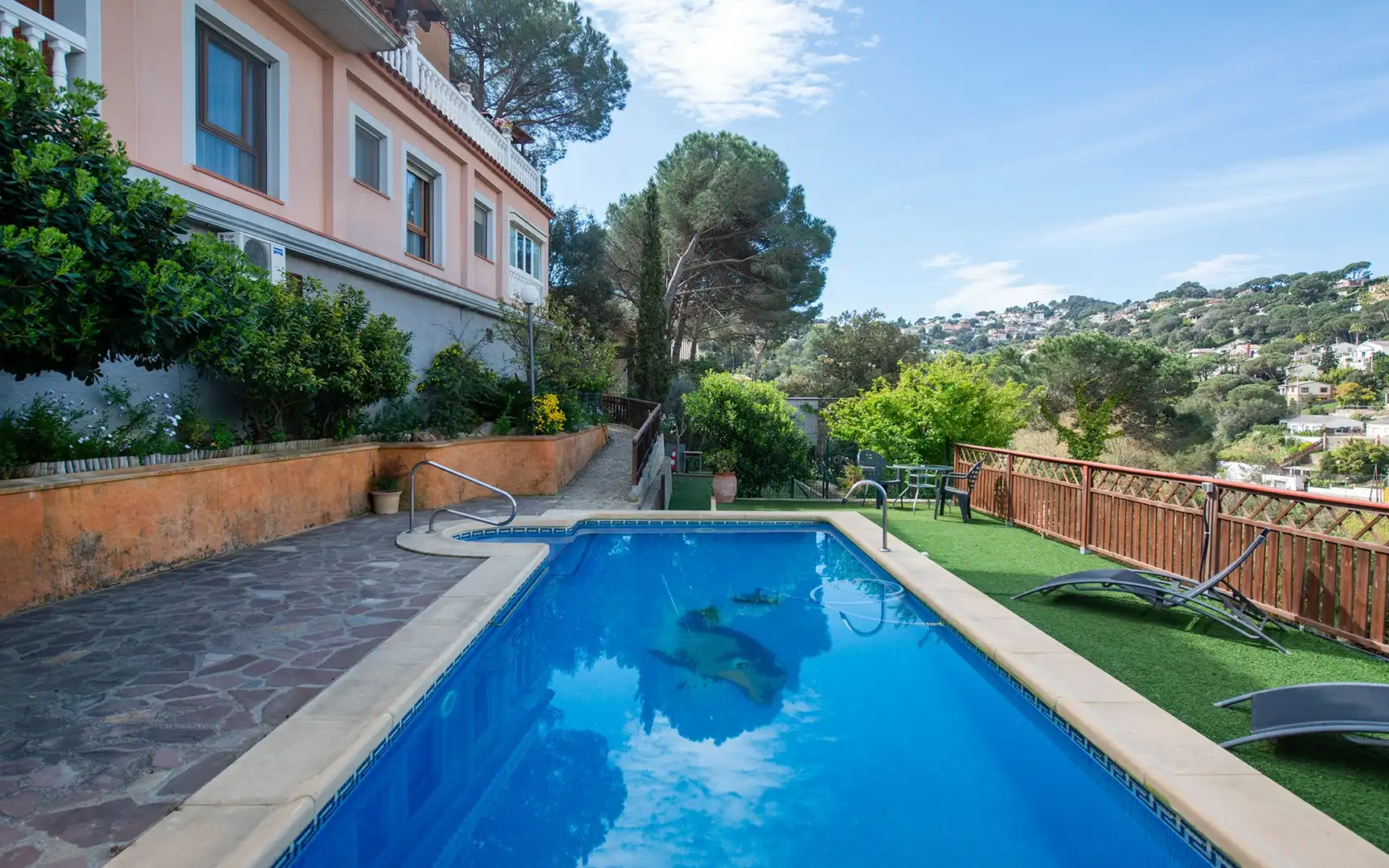 Piscina de Casa o xalet en venda en Argentona amb Calefacció, Jardí privat i Terrassa