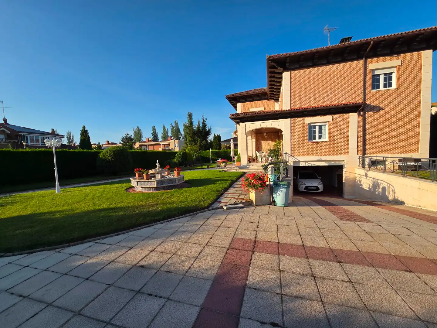 Garden of Houses for sale in Castrillo del Val  with Heating, Private garden and Parquet flooring