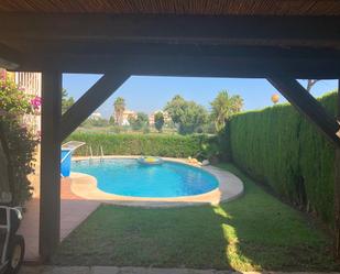 Swimming pool of House or chalet to rent in Oliva  with Air Conditioner, Terrace and Swimming Pool