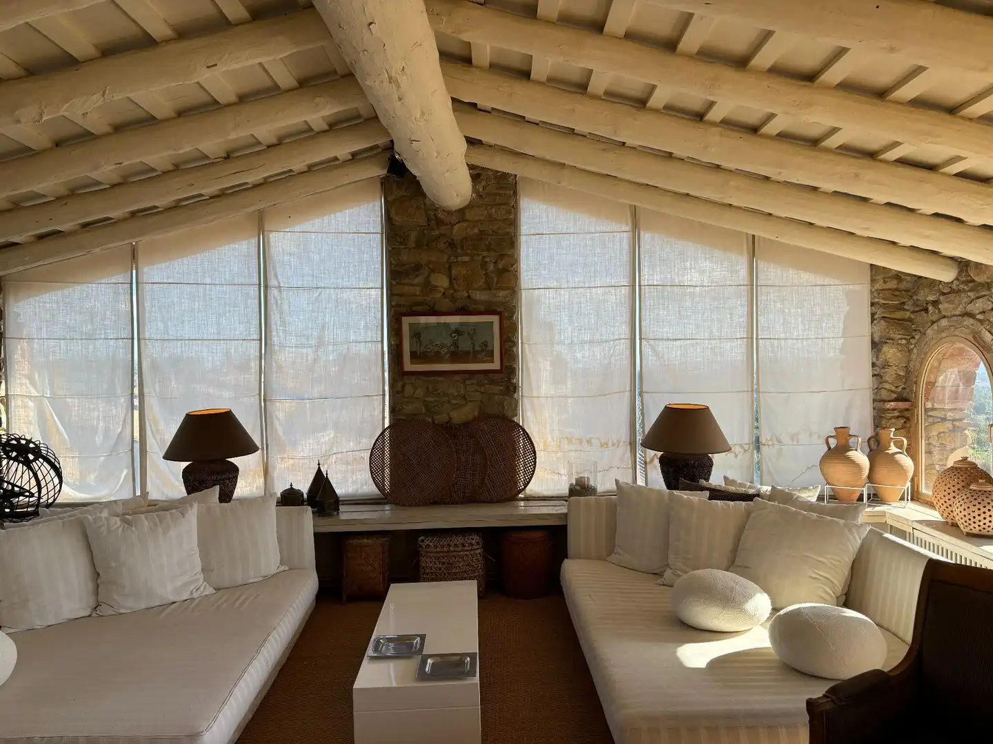 Sala de estar de Finca rústica en venta en Madremanya con Calefacción, Terraza y Trastero