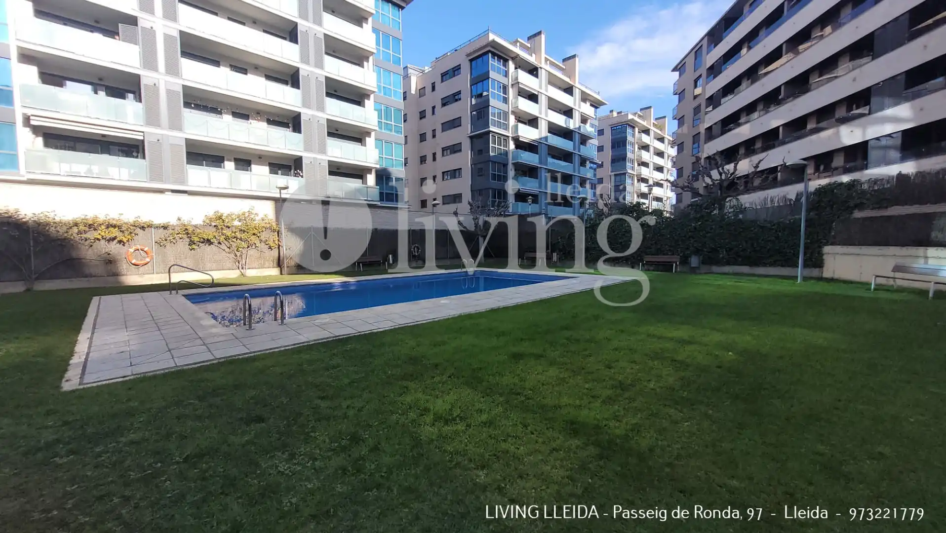 Piscina de Dúplex en venda en  Lleida Capital amb Aire condicionat, Calefacció i Parquet