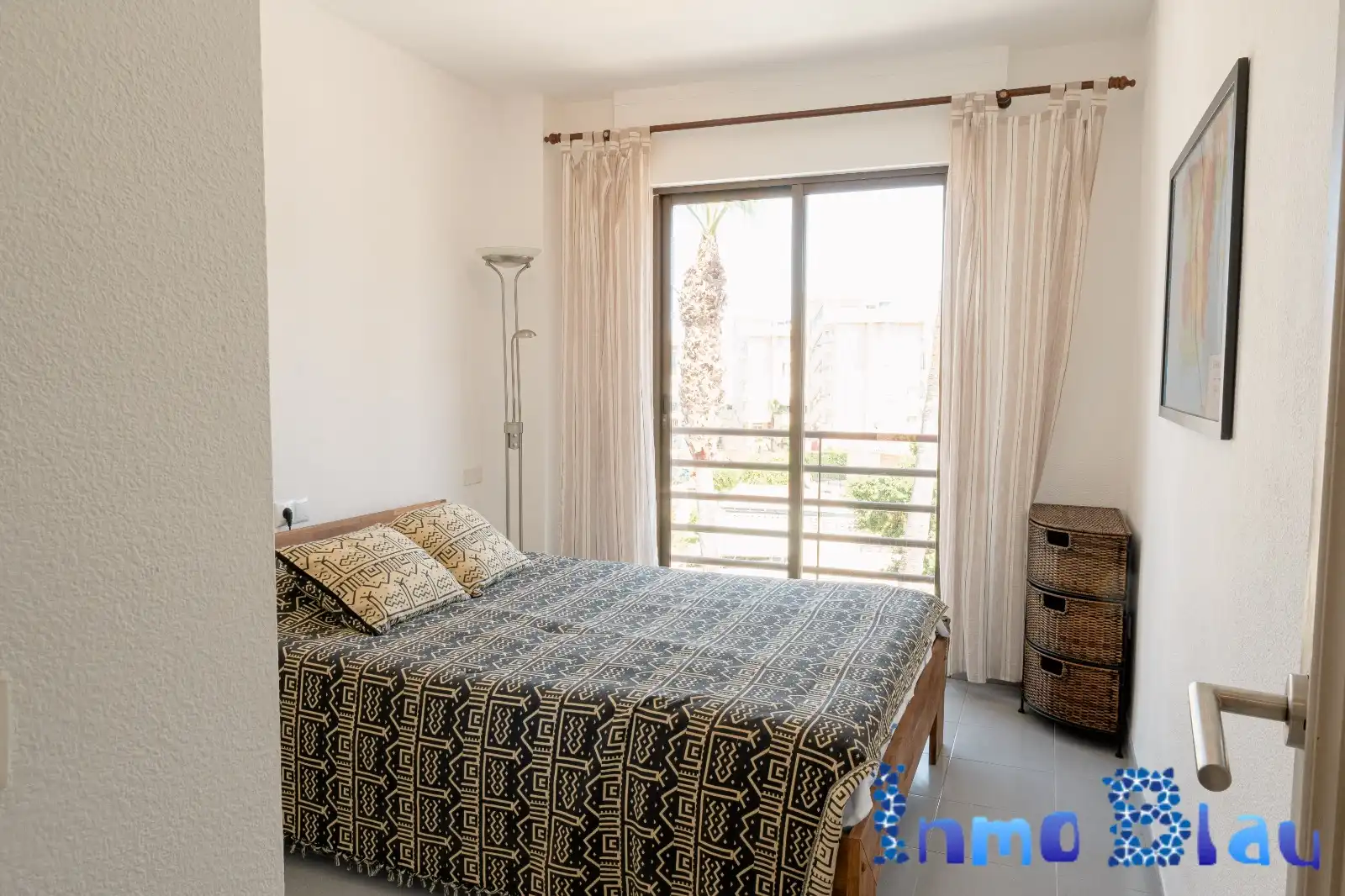Schlafzimmer von Wohnungen zum Verkauf in L'Alfàs del Pi mit Klimaanlage, Heizung und Privatgarten