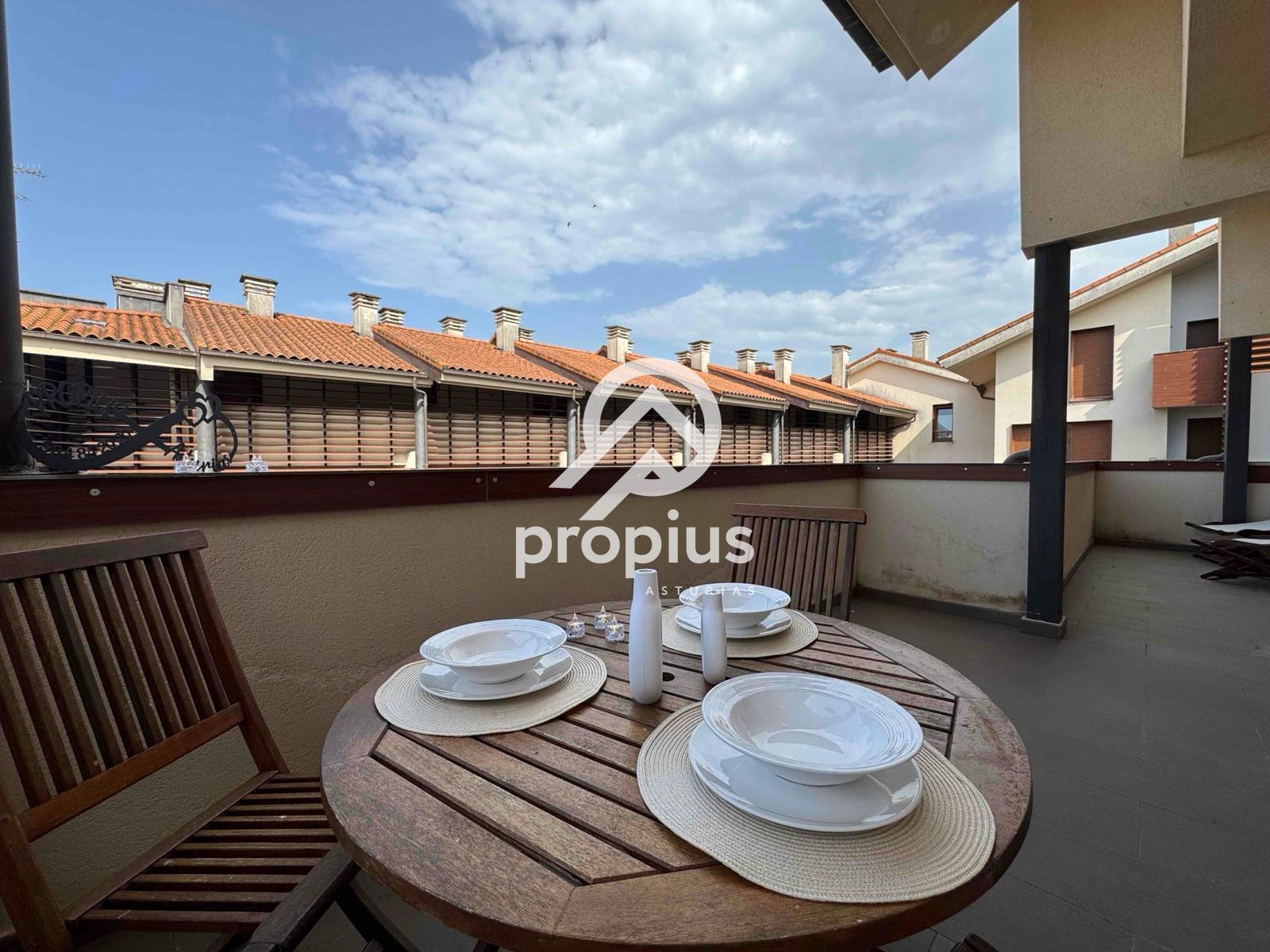Terrace of Flat for sale in Llanes  with Heating, Terrace and Storage room