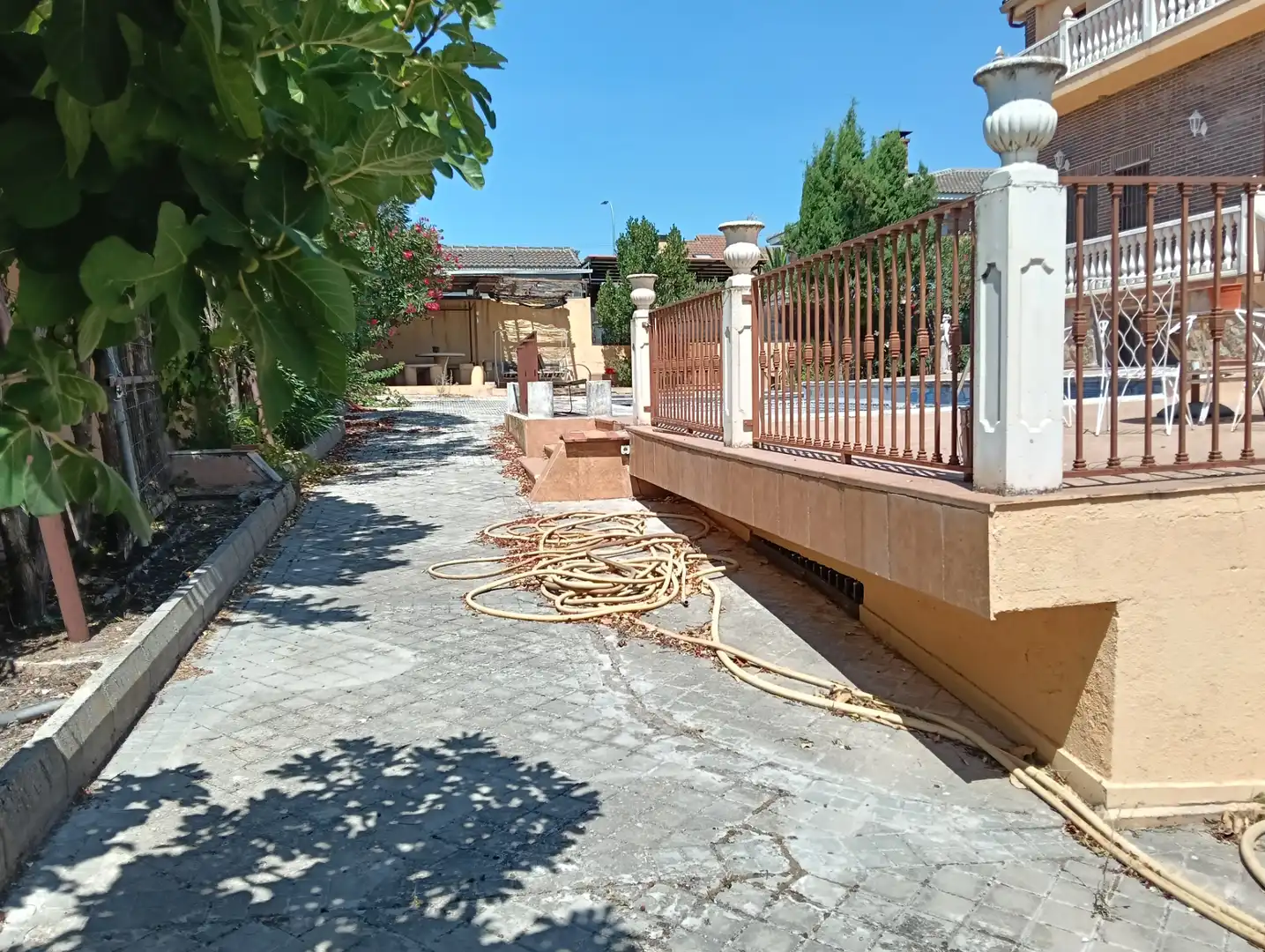 Terrassa de Casa o xalet en venda en Casarrubios del Monte amb Aire condicionat, Calefacció i Jardí privat