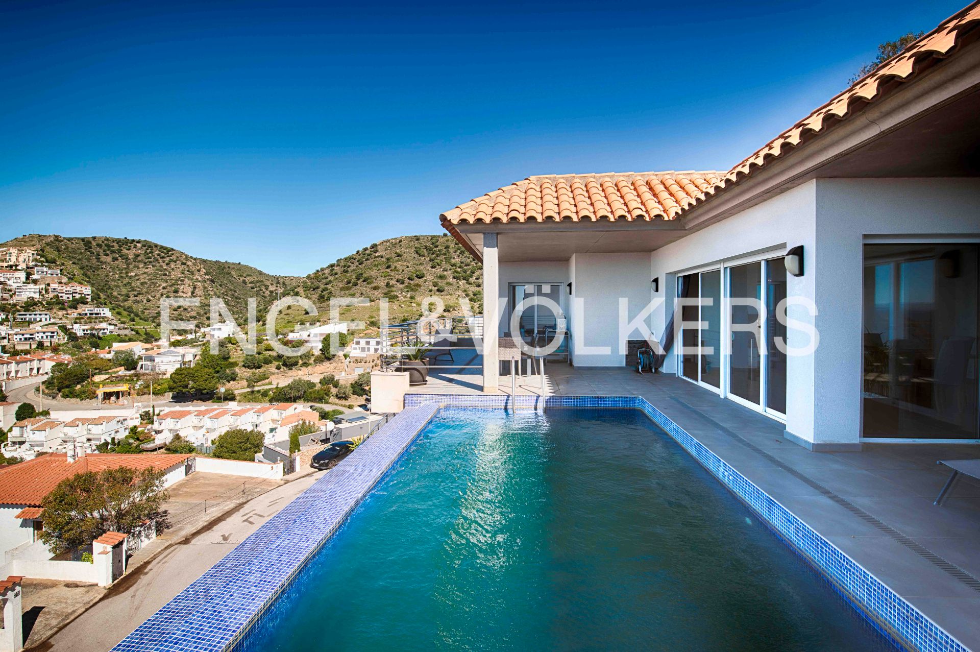 Piscina de Casa o xalet en venda en Roses amb Aire condicionat, Terrassa i Piscina