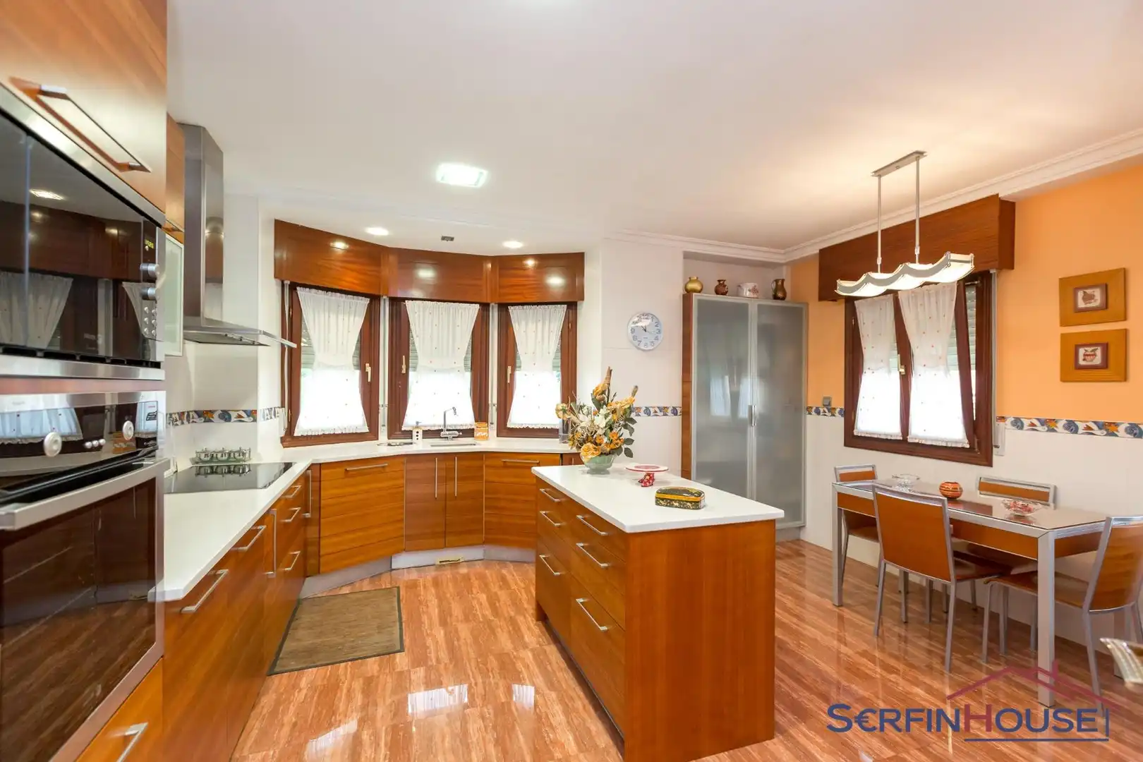 Cocina de Casa o chalet en venta en Meruelo con Calefacción, Jardín privado y Terraza