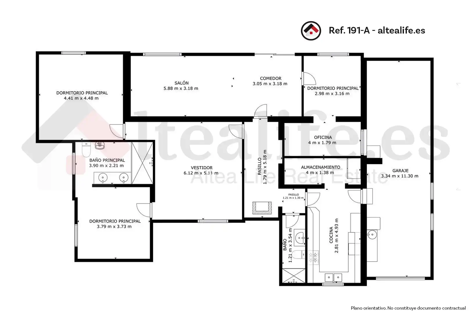 Haus oder Chalet zum Verkauf in Altea mit Klimaanlage, Privatgarten und Terrasse