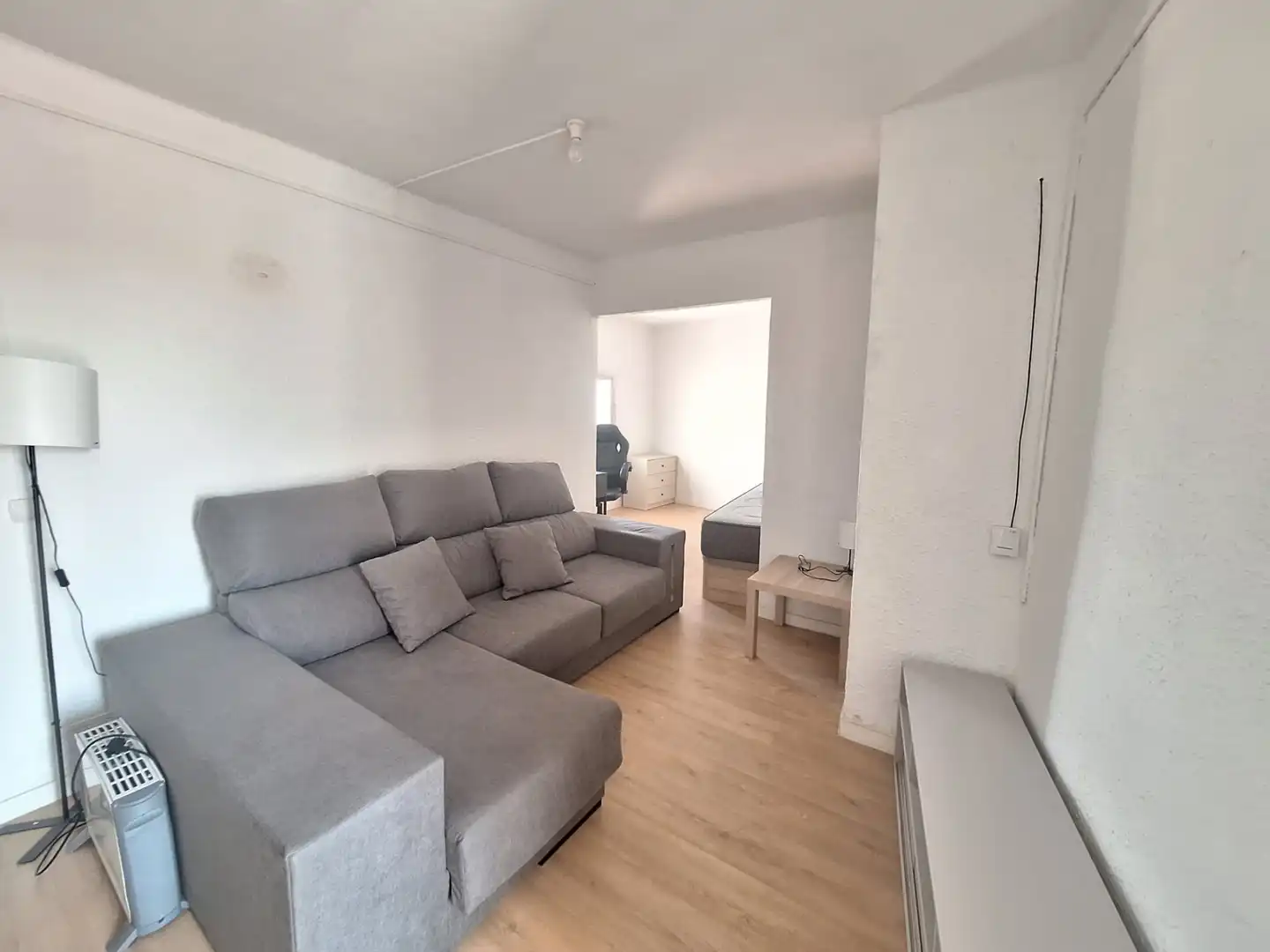 Sala d'estar de Àtic en venda en Barcelona amb Parquet