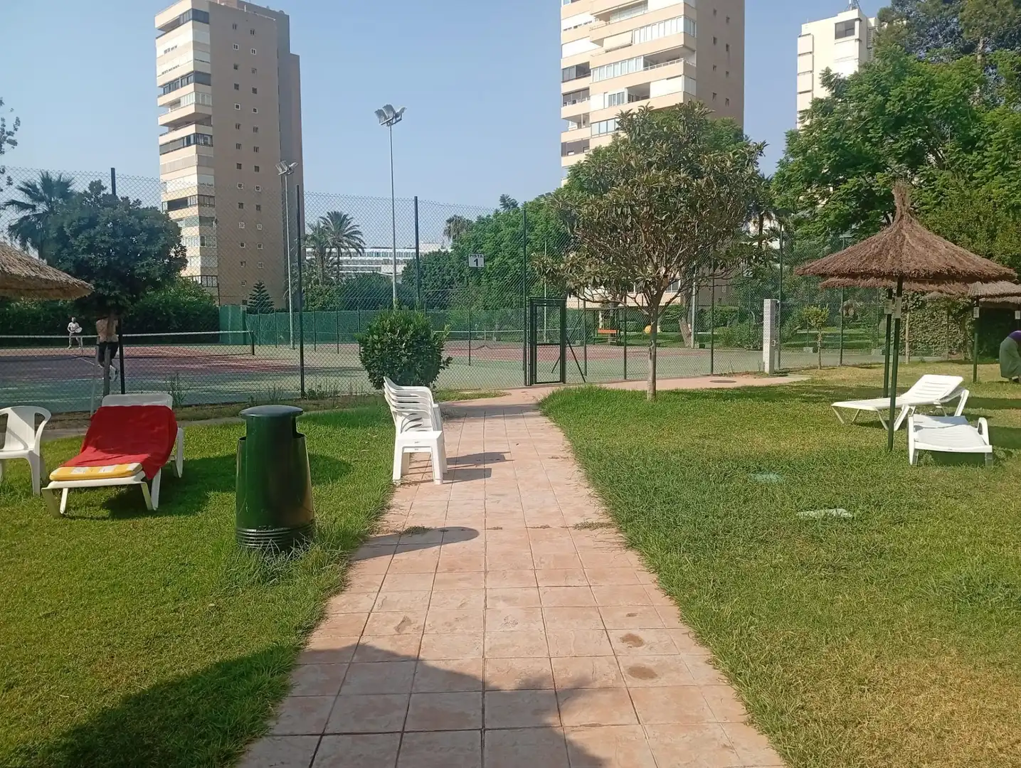 Parking of Flat for rent in Torremolinos  with Air Conditioner, Heating and Terrace