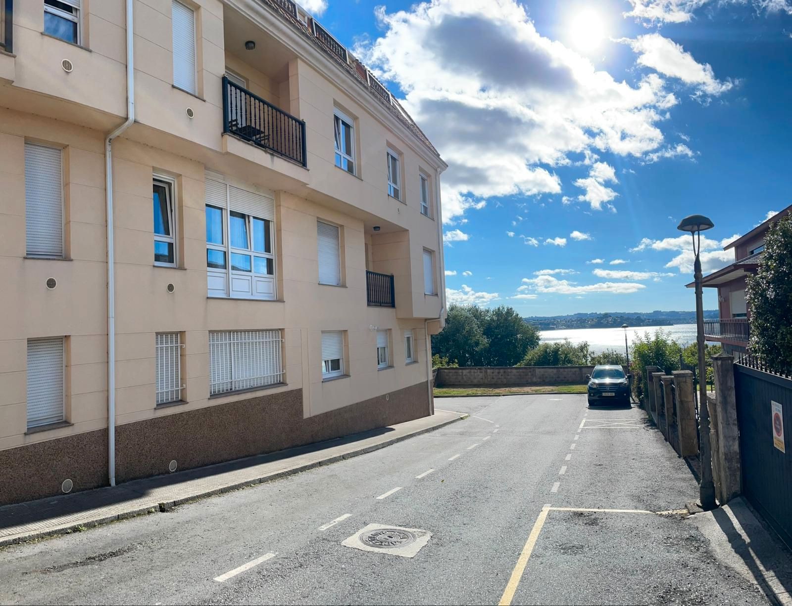 Exterior view of Flat for sale in Miño  with Heating and Furnished