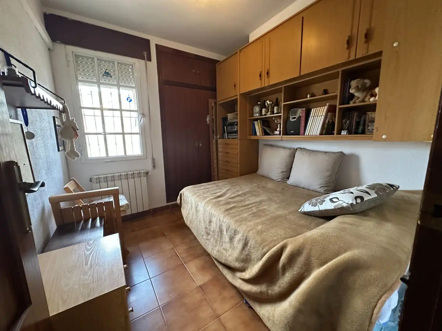 Dormitori de Casa adosada en venda en Alicante / Alacant amb Aire condicionat, Calefacció i Jardí privat