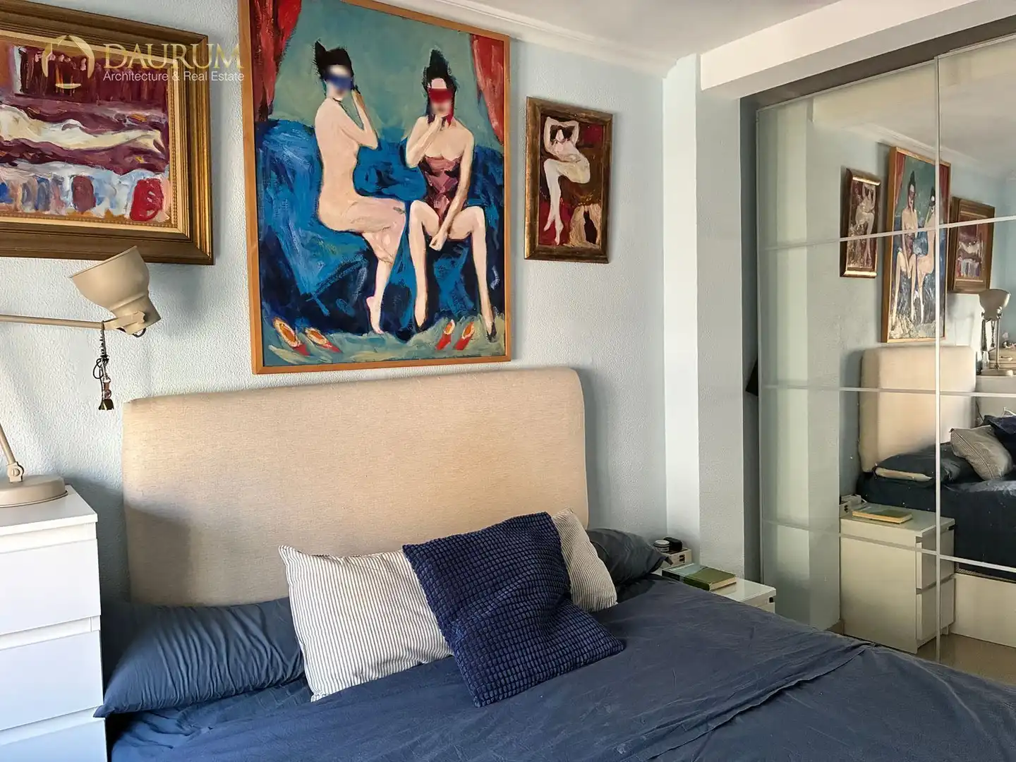 Bedroom of Flat for sale in Sevilla  with Air Conditioner and Furnished