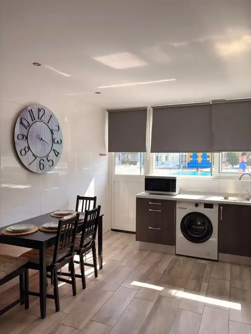 Küche von Wohnung zur Miete in Arona mit Klimaanlage, Schwimmbad und Balkon