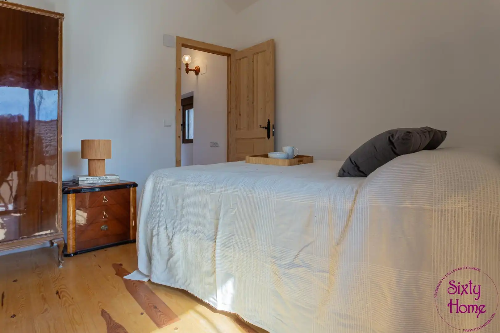Bedroom of Houses for sale in Jaca  with Parquet flooring and Balcony