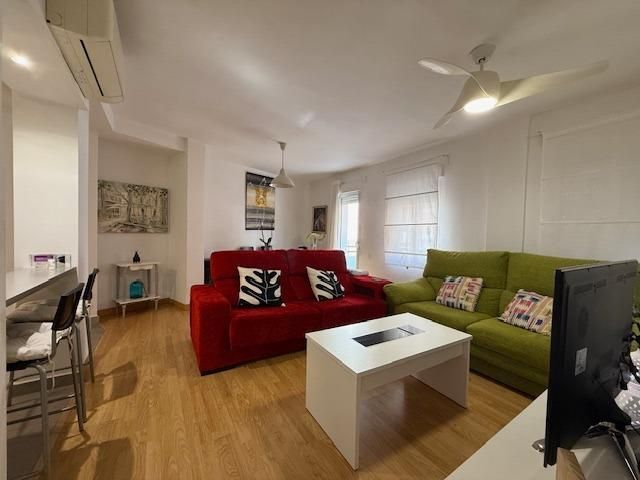 Sala de estar de Piso en venta en  Murcia Capital con Aire acondicionado, Calefacción y Parquet