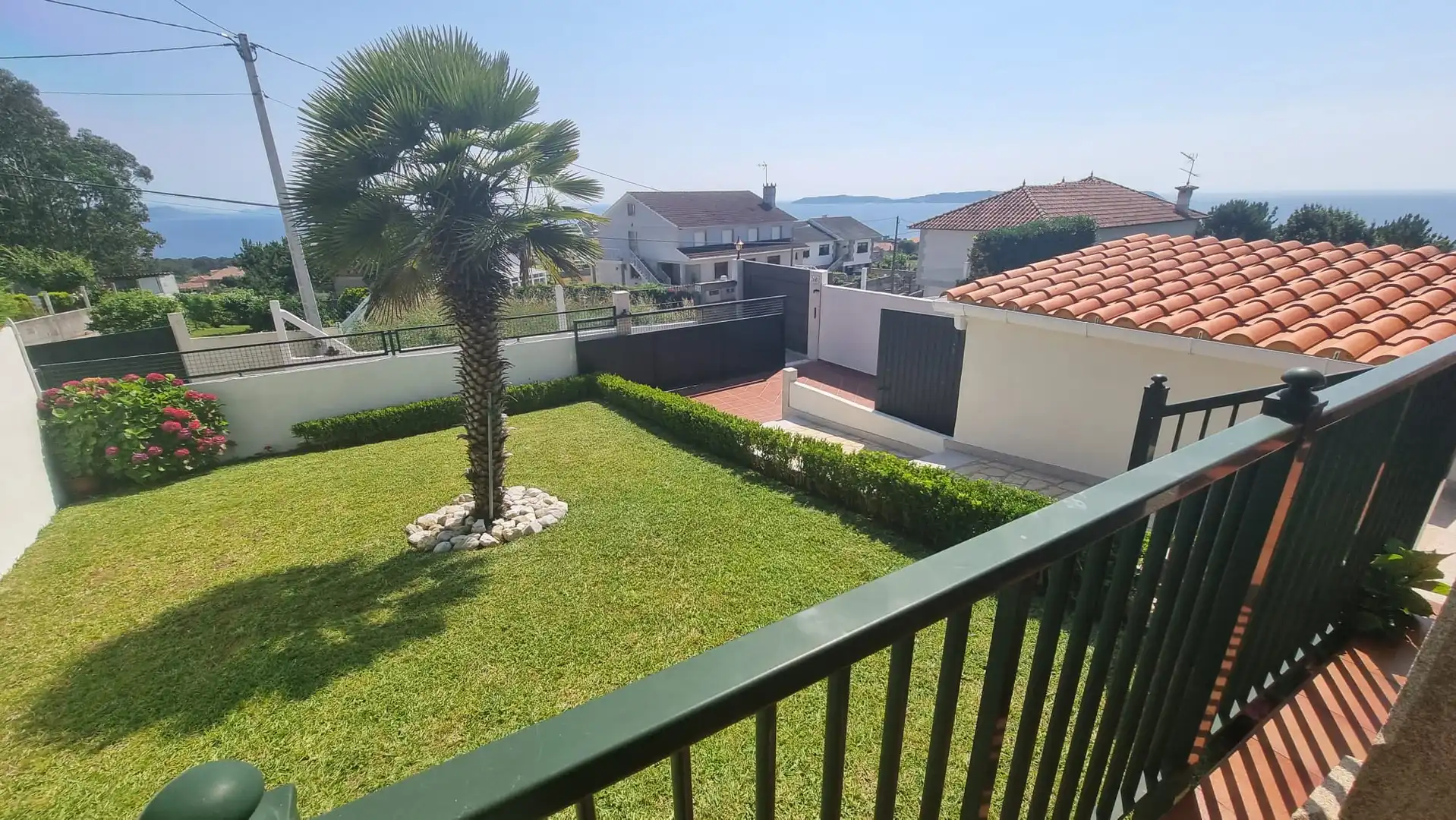 Garden of Detached homes for rent in Sanxenxo  with Private garden, Terrace and Furnished