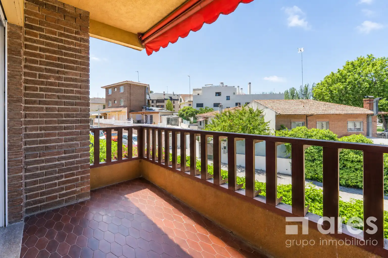 Terrasse von Wohnung zum Verkauf in Pozuelo de Alarcón mit Klimaanlage, Heizung und Terrasse