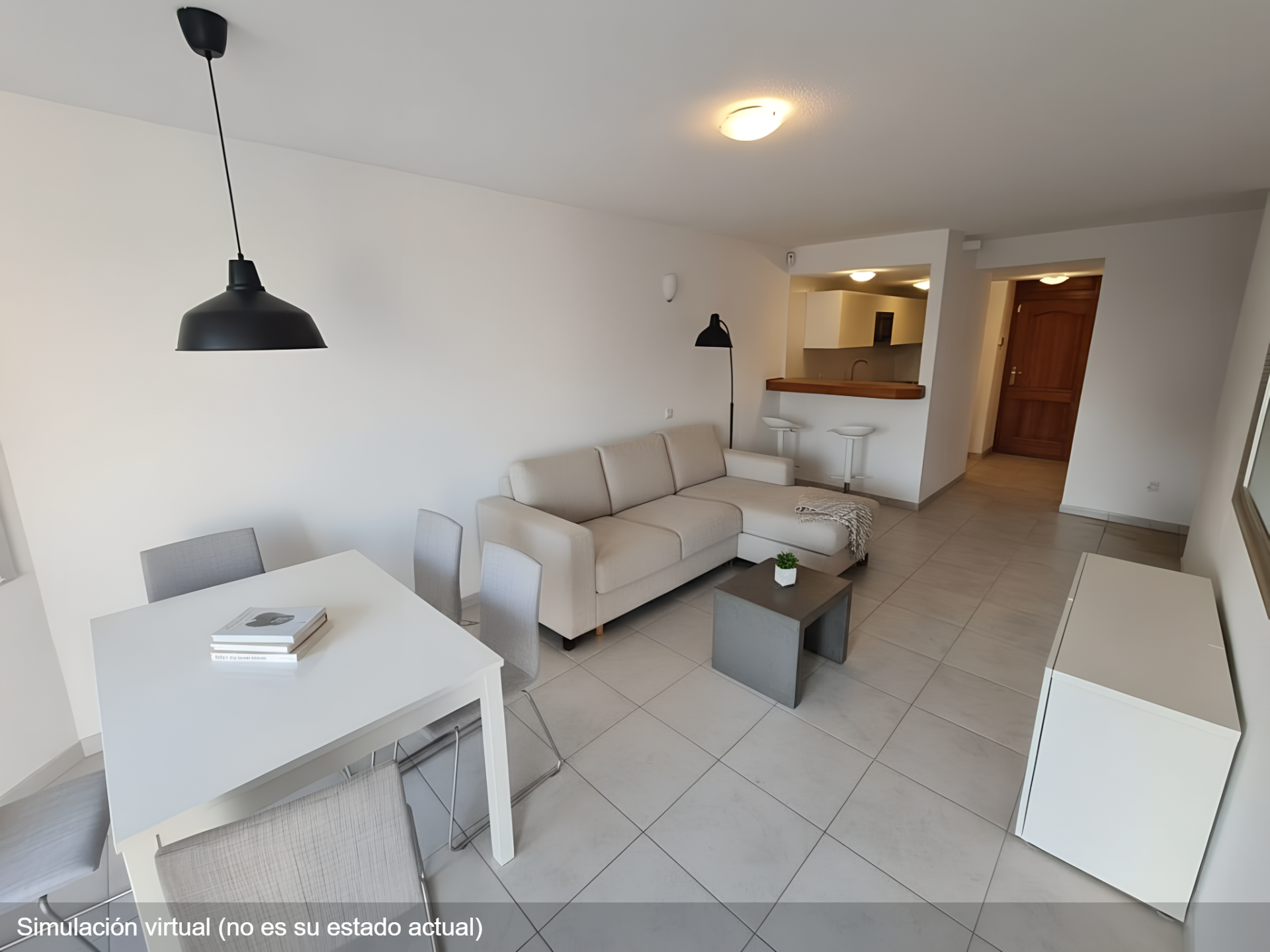 Living room of Flat for sale in Pájara  with Terrace and Furnished