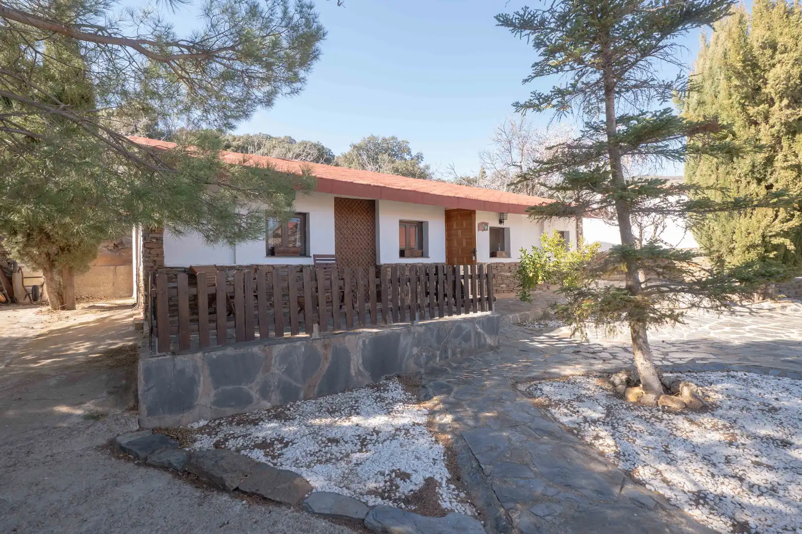 Vista exterior de Finca rústica en venta en Nevada con Aire acondicionado, Jardín privado y Terraza