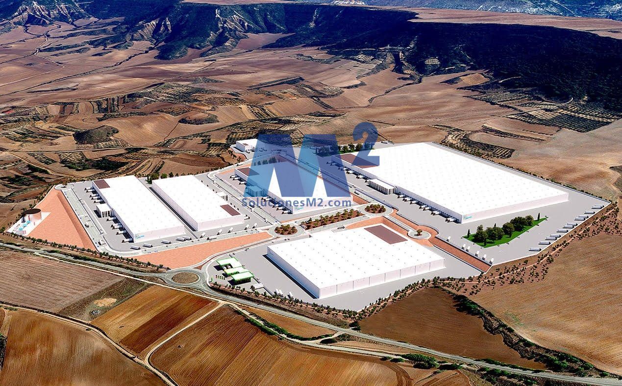 Vista exterior de Nave industrial en venta en Tórtola de Henares