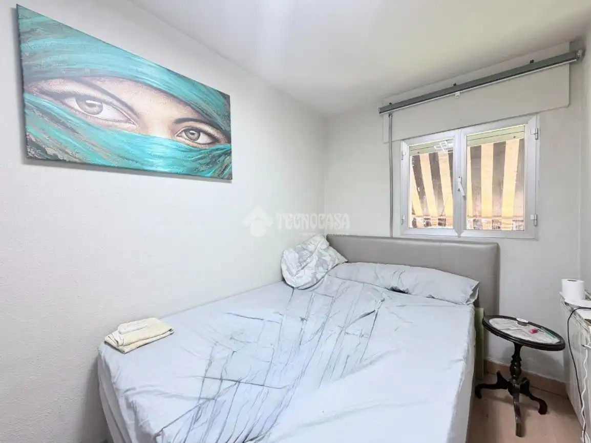 Schlafzimmer von Wohnung zum Verkauf in Madrid mit Klimaanlage, Heizung und Terrasse