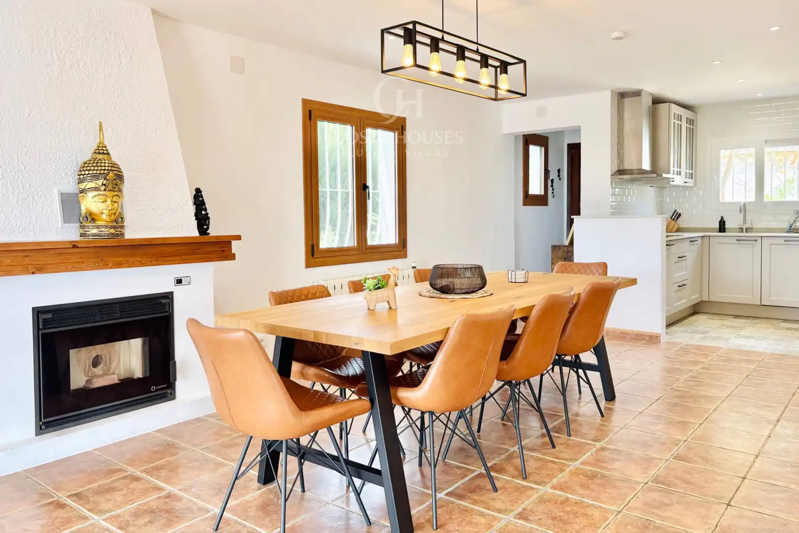 Comedor de Casa o chalet en venta en Benissa con Aire acondicionado, Calefacción y Jardín privado