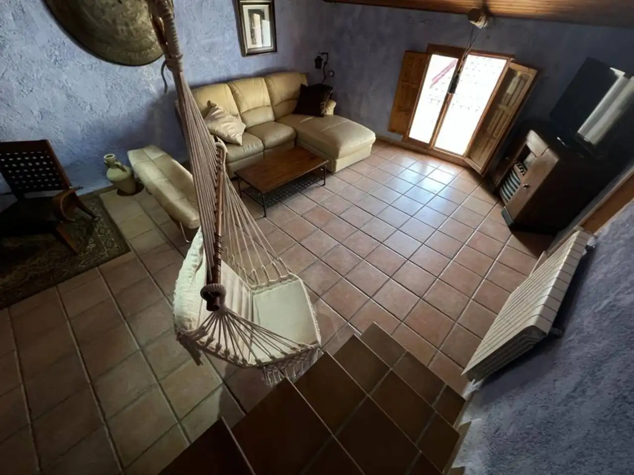Living room of Houses for sale in Penàguila  with Air Conditioner, Heating and Terrace