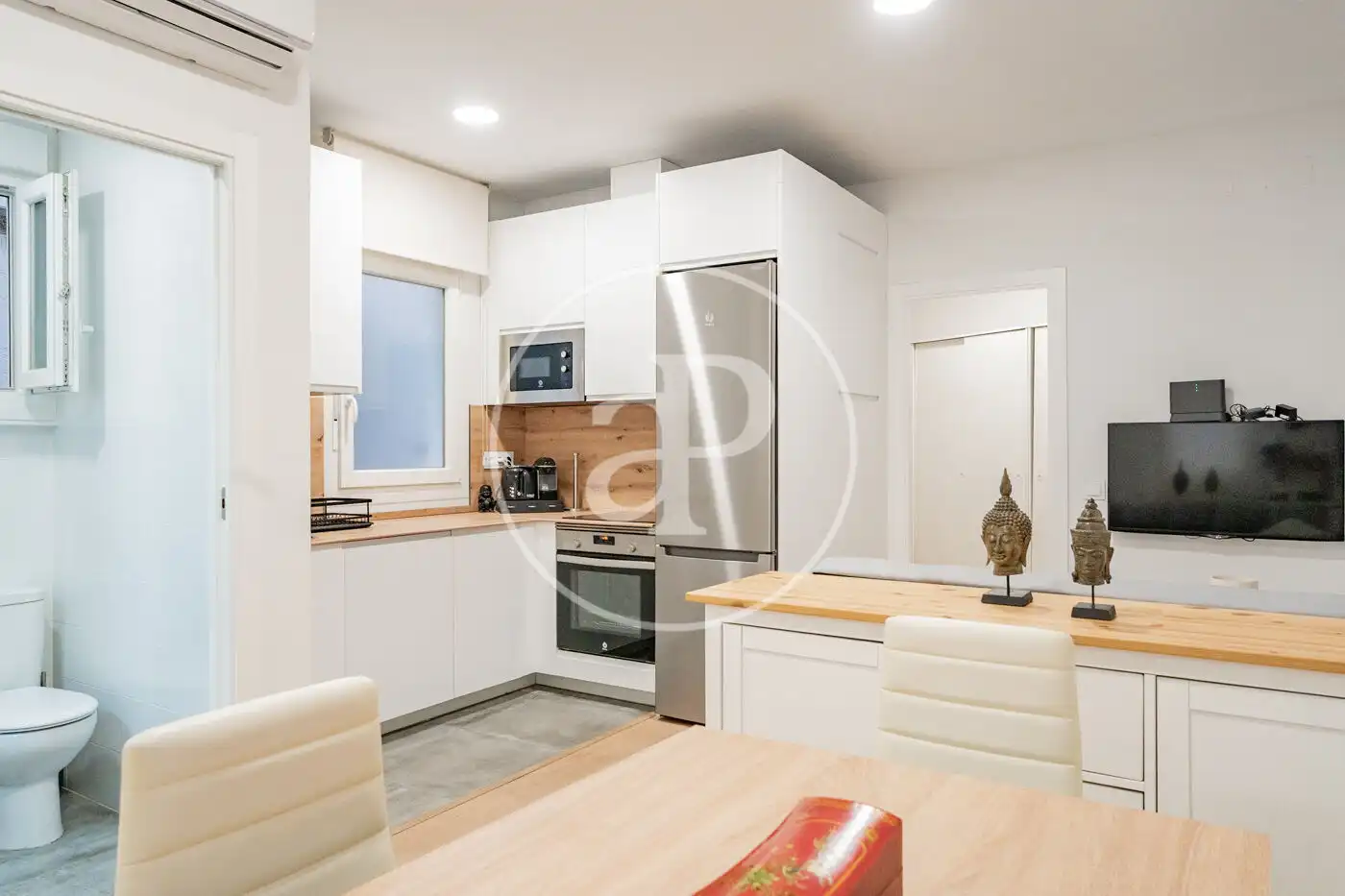 Kitchen of Flat for sale in Madrid  with Air Conditioner, Heating and Furnished