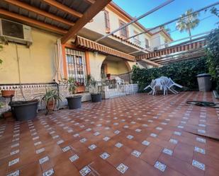 Terrace of Single-family semi-detached for sale in  Sevilla Capital  with Air Conditioner and Community pool