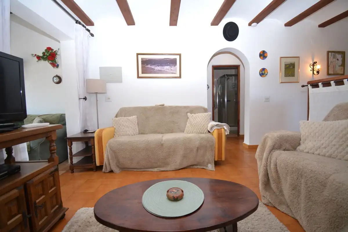 Living room of Detached homes for sale in Moraira  with Air Conditioner and Community pool