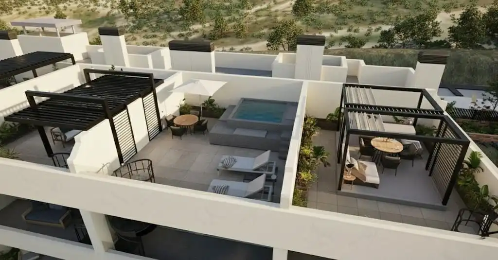 Terraza de Piso en venta en Torrox con Aire acondicionado, Calefacción y Jacuzzi