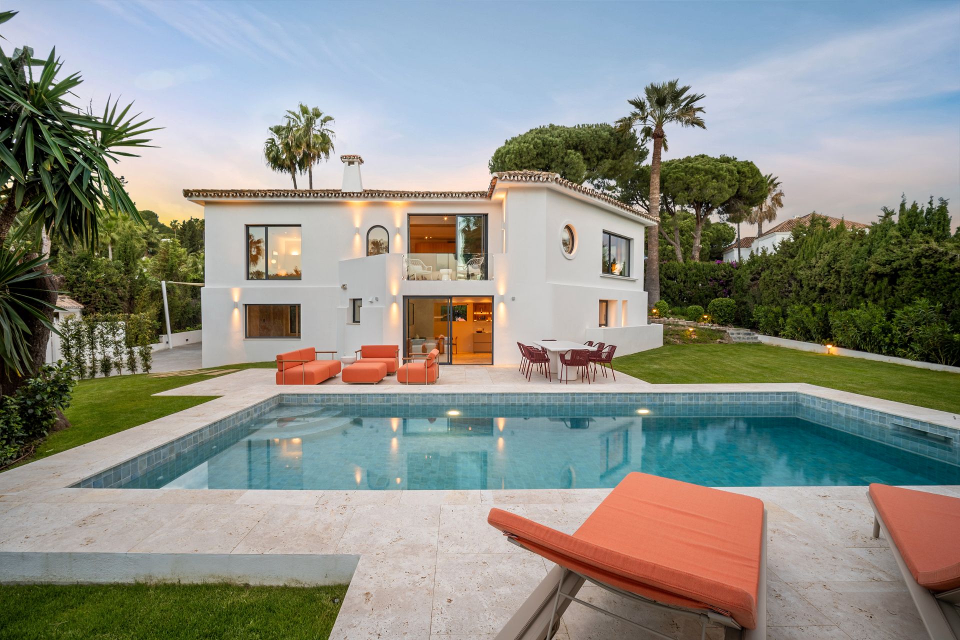 Jardí de Casa o xalet en venda en Marbella amb Aire condicionat, Calefacció i Jardí privat