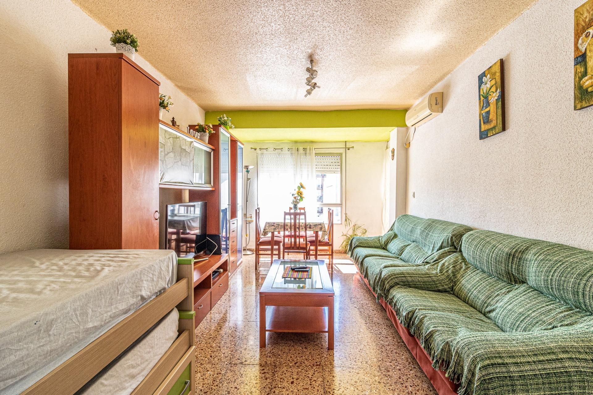 Sala de estar de Piso en venta en Carlet con Aire acondicionado y Balcón