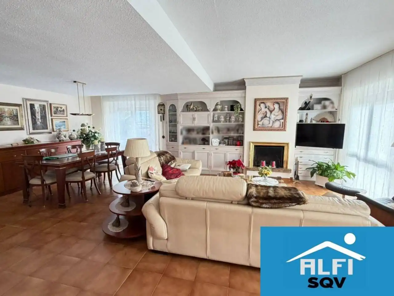 Living room of Houses for sale in Sant Quirze del Vallès  with Air Conditioner, Heating and Private garden