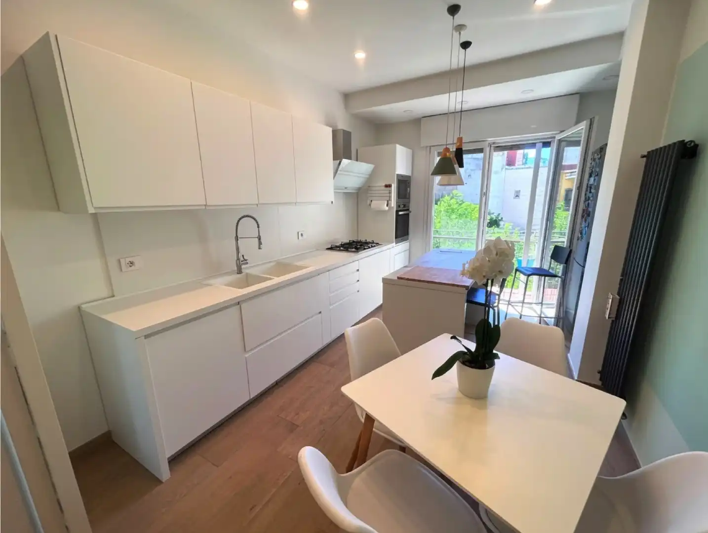 Cocina de Apartamento en venta en Marbella con Terraza, Amueblado y Balcón