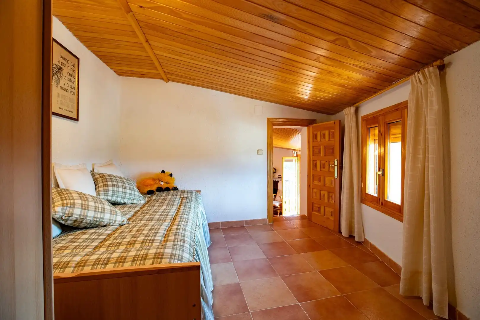 Bedroom of Houses for sale in Agüero  with Heating, Terrace and Storage room