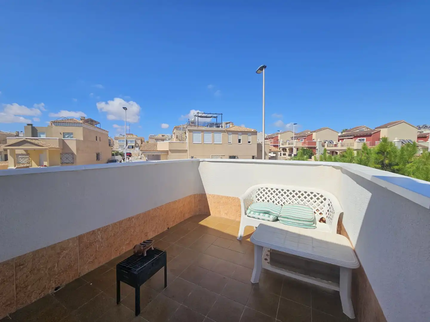 Terraza de Casa o chalet en venta en Torrevieja con Aire acondicionado, Jardín privado y Terraza