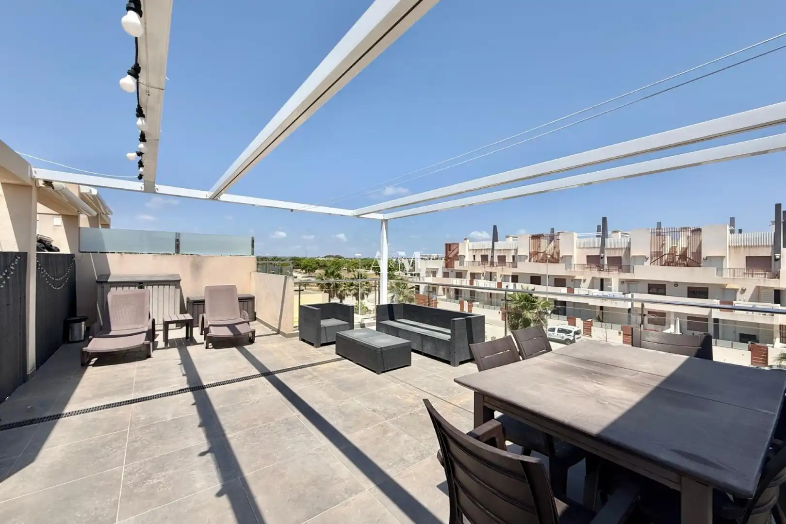 Terraza de Ático de alquiler en Pilar de la Horadada con Calefacción, Terraza y Trastero