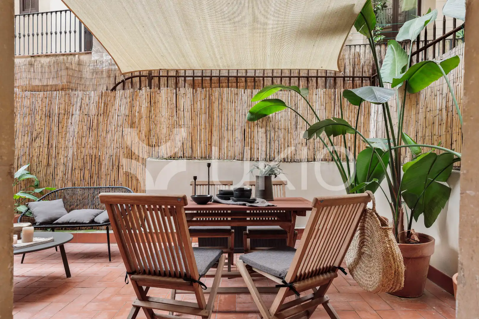 Terrassa de Apartament de lloguer en Barcelona amb Aire condicionat, Calefacció i Terrassa