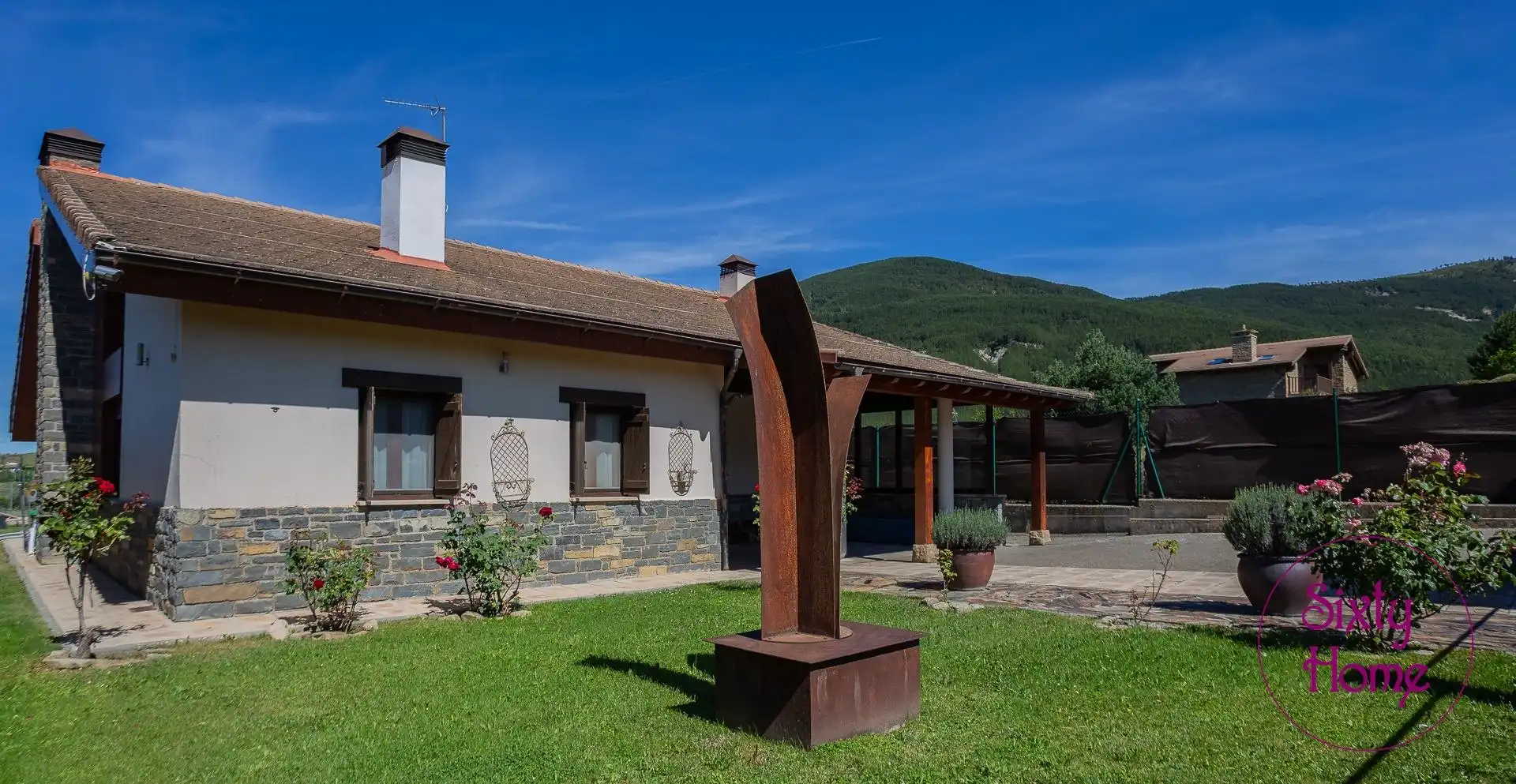 Jardín de Casa o chalet en venta en Jaca con Calefacción, Jardín privado y Parquet
