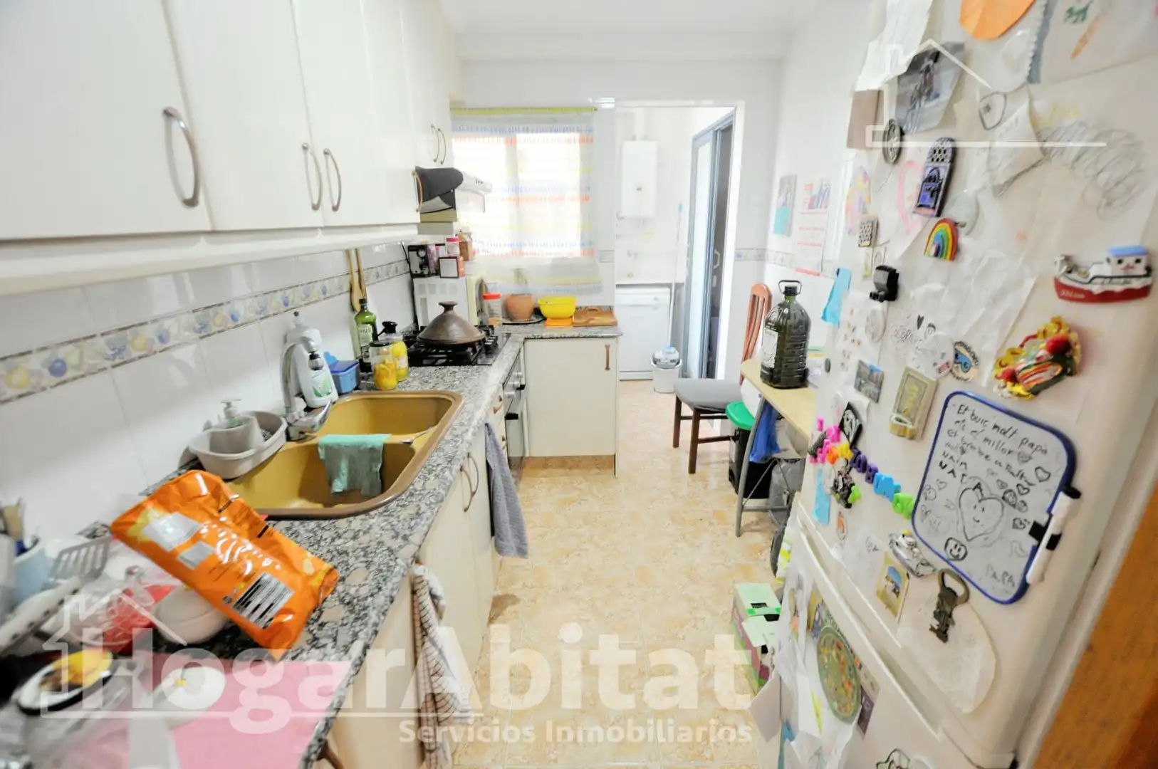 Cocina de Piso en venta en Burjassot con Aire acondicionado, Calefacción y Terraza